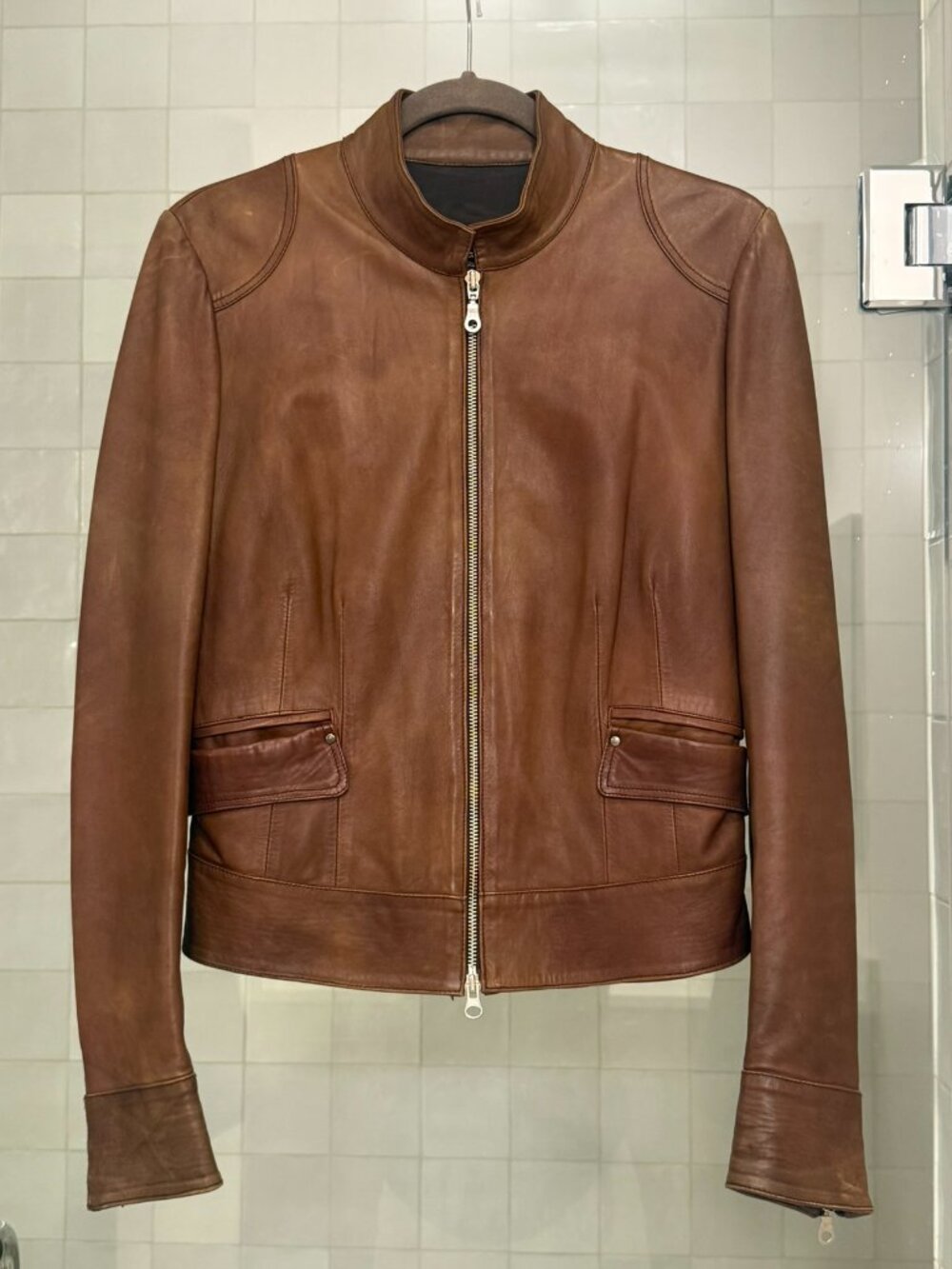 Beautiful Genuine Italian Leather Jacket